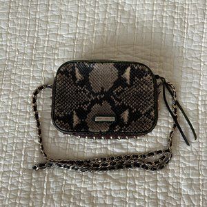 Rebecca Minkoff Cross-Body Snakeskin Studded Bag